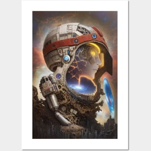 Transcedental Astronaut Posters and Art